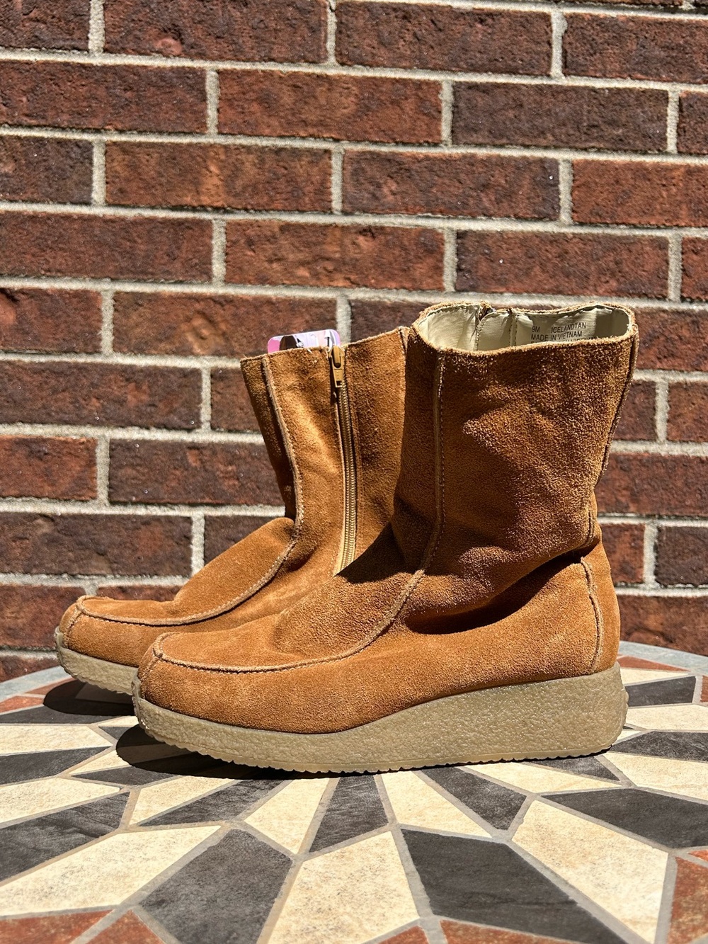 2000s leather suede boots - Picture 5 of 15